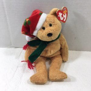TY Beanie Babies 2003 Holiday Teddy w/Original Tags 9"